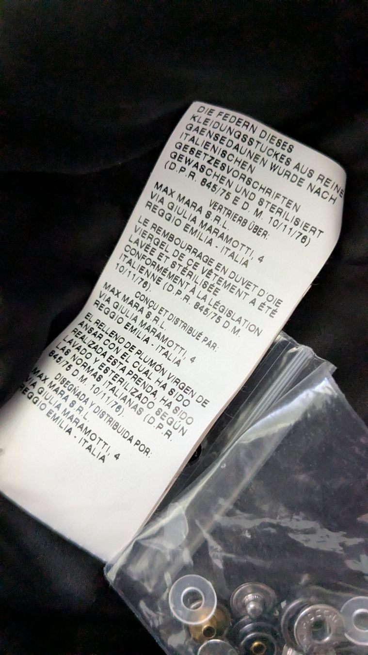 Max Mara Giacche: Max Mara hochwertige Daunenjacke – Usato da Heerbrugg venduto da Bkoeppel90 5