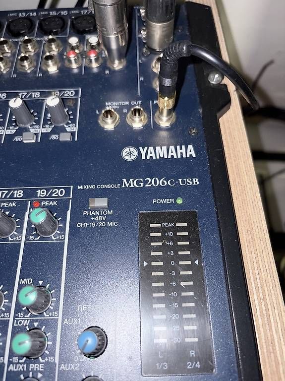 Yamaha Platines de mixage: Mischpult Yamaha MG206C-USB – D'occasion à Bätterkinden par Lucasc 3