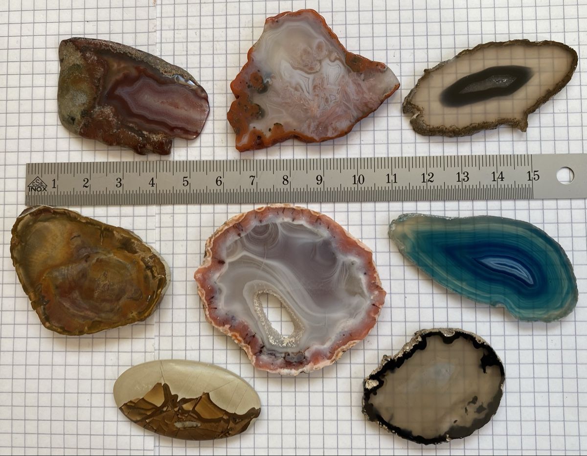 Mineralien & Heilsteine: Schöne Achate  – Gebraucht aus Selzach von 321compac 3