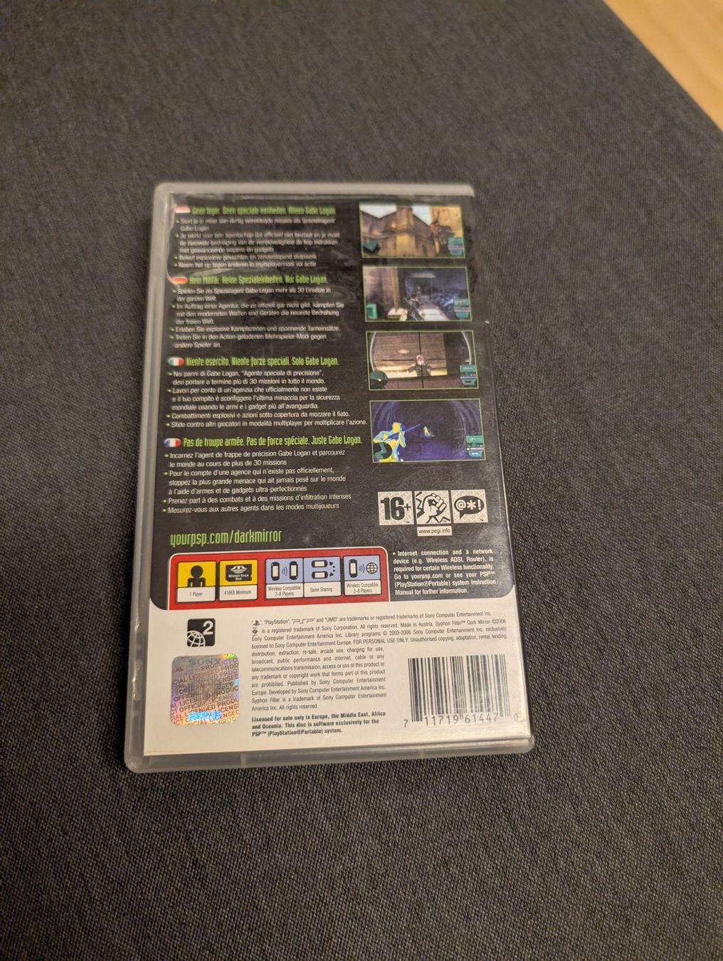 Spiele: Syphon Filter dark mirror Sony psp – Gebraucht aus Giubiasco von Tici__nerd_Giubiasco 1
