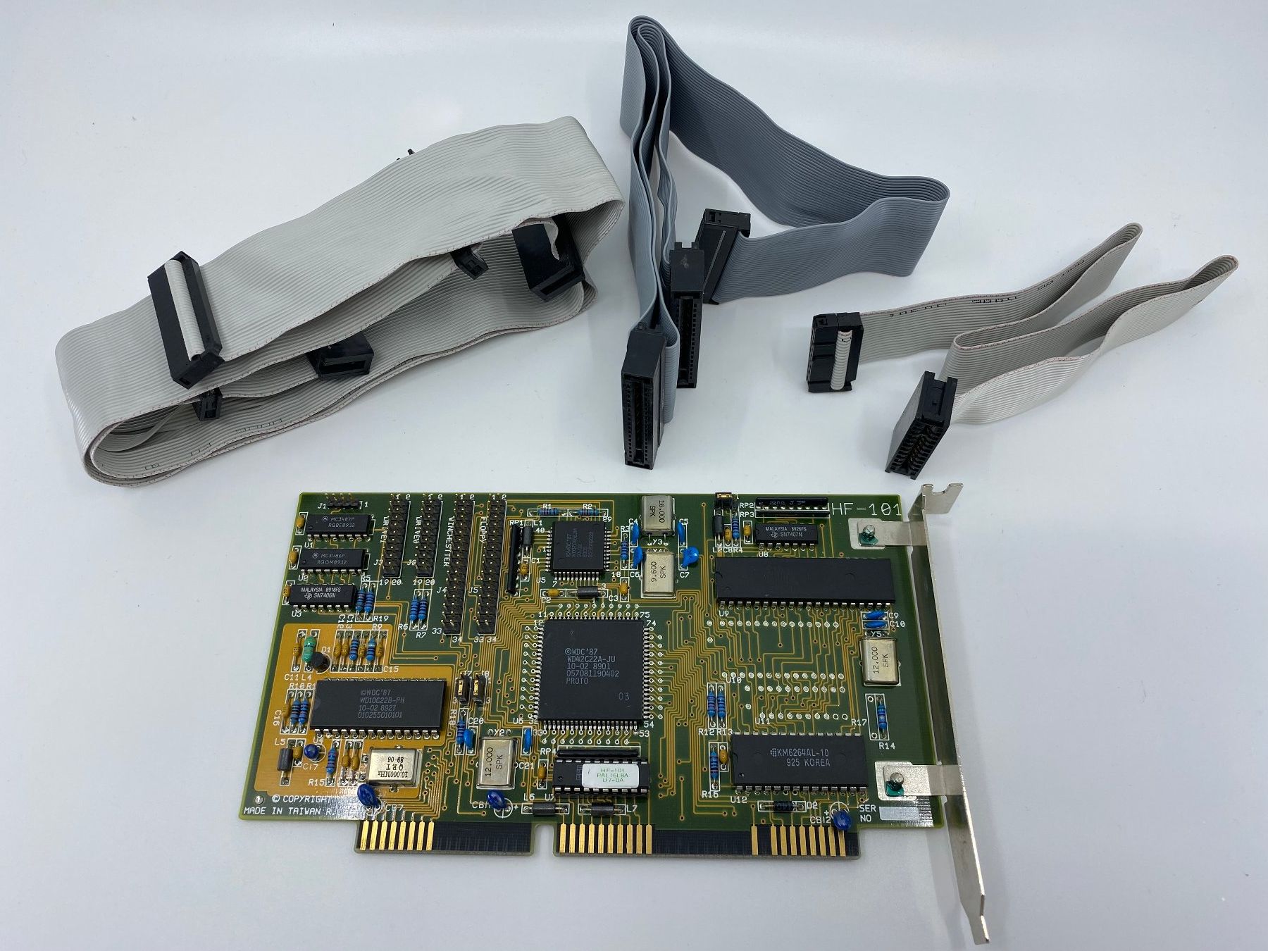 Componenti elettronici: WDC WD42C22A-JU HF-101 Floppy Winchester ISA Controller Set – Usato da Langwiesen venduto da Restposten-24