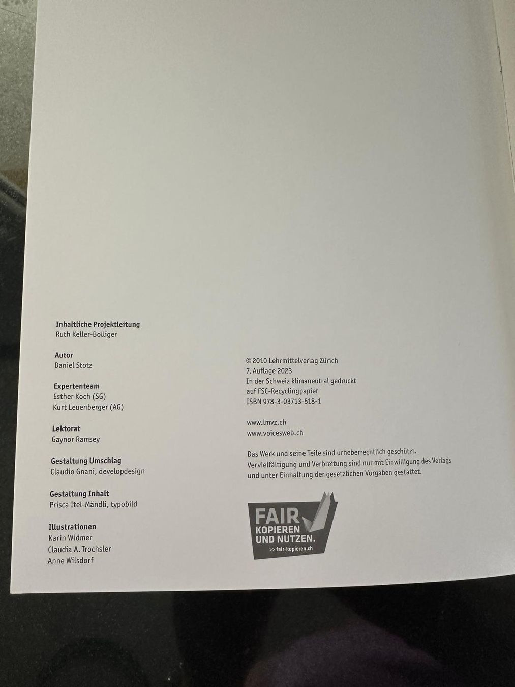 Livres: Voices One trainer file LMVZ – D'occasion à Urdorf par ARJN 3