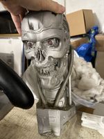 1:1 Terminator 2  Büste Endoskelett lifesize Beton 