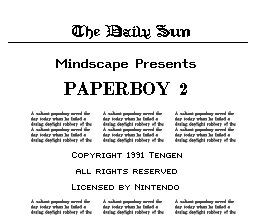 Nintendo Giochi: SNES Paperboy 2 – Usato da Kaiseraugst venduto da Marsupower 3