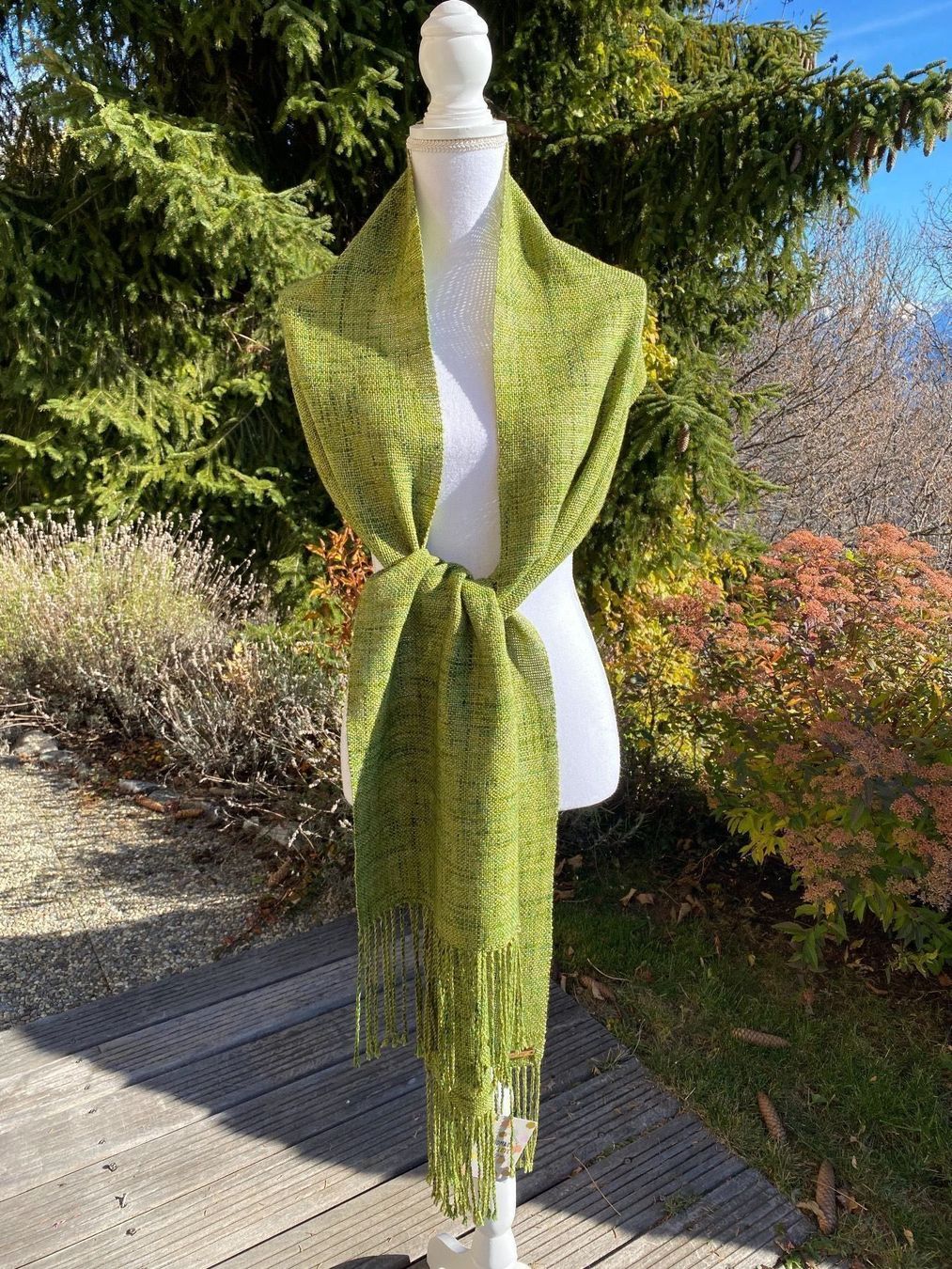 Foulards, Tücher & Schals: Neuf - écharpe Merino, soie et yak – Neu und originalverpackt aus Randogne von BonnieG 3