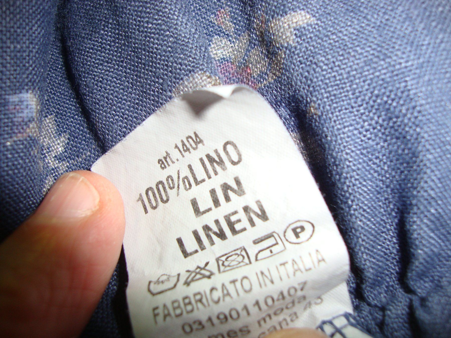Kleider: Leinenkleid Blau – Gebraucht aus Laufen von ereli 1