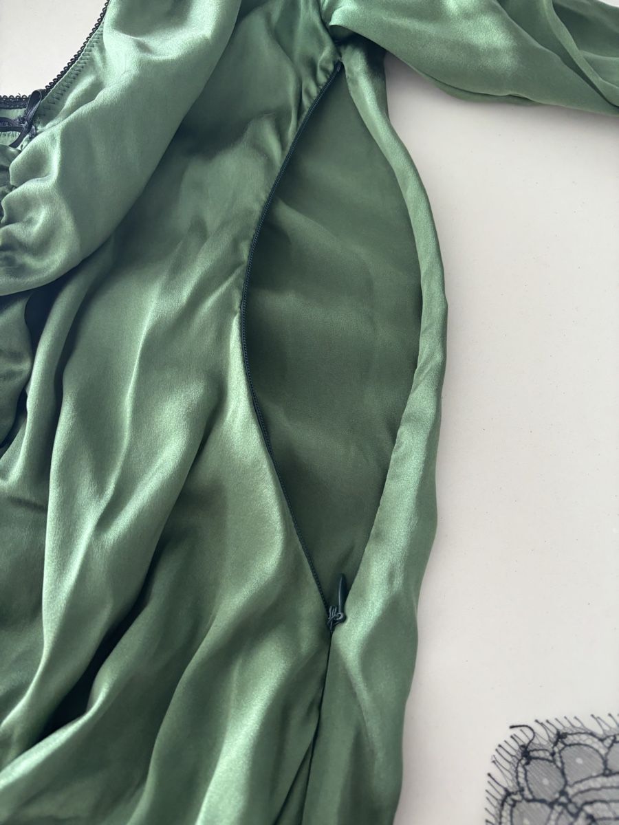 Vestiti: Designer Seidenkleid mit Spitze, Grösse S Roccobarocco – Nuovo (secondo la descrizione) da Wohlen AG venduto da Megagaga 6