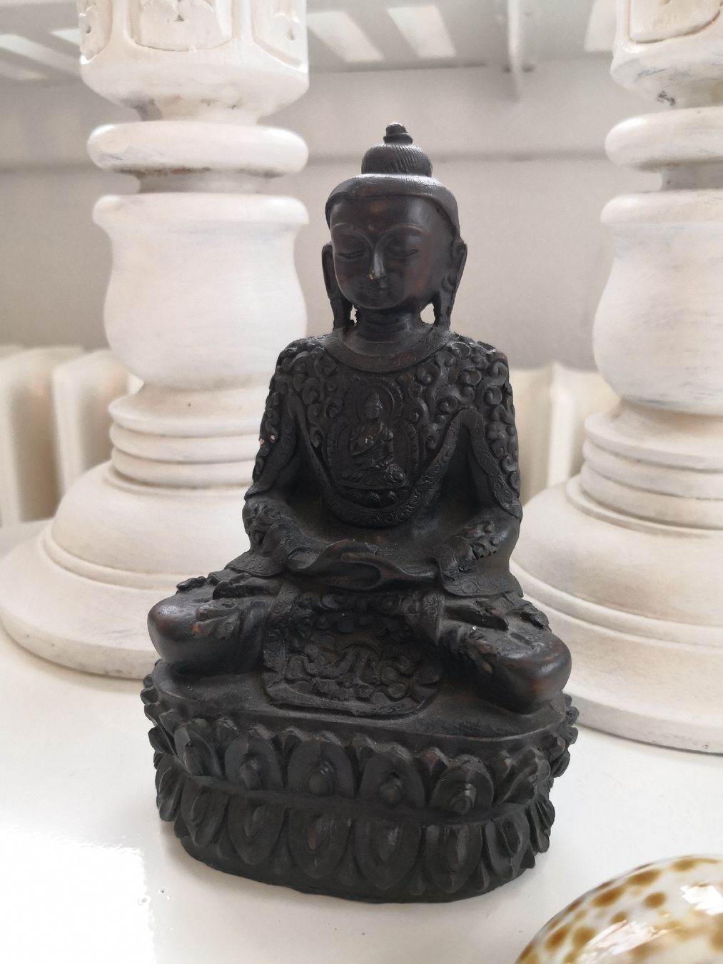 Sculture & Statue: 🤩BUDDHA STATUE SCHWARZ – Usato da Olten venduto da Naja-Twins-Twins 3
