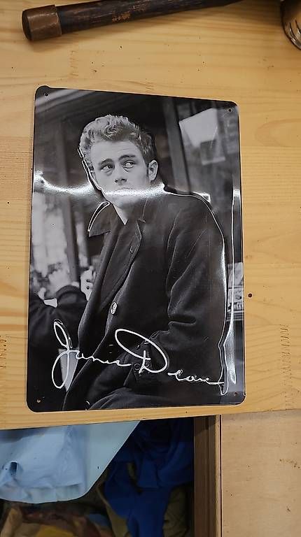 Insegne: Emailschild James Dean – Usato da Hochwald venduto da Haaland99