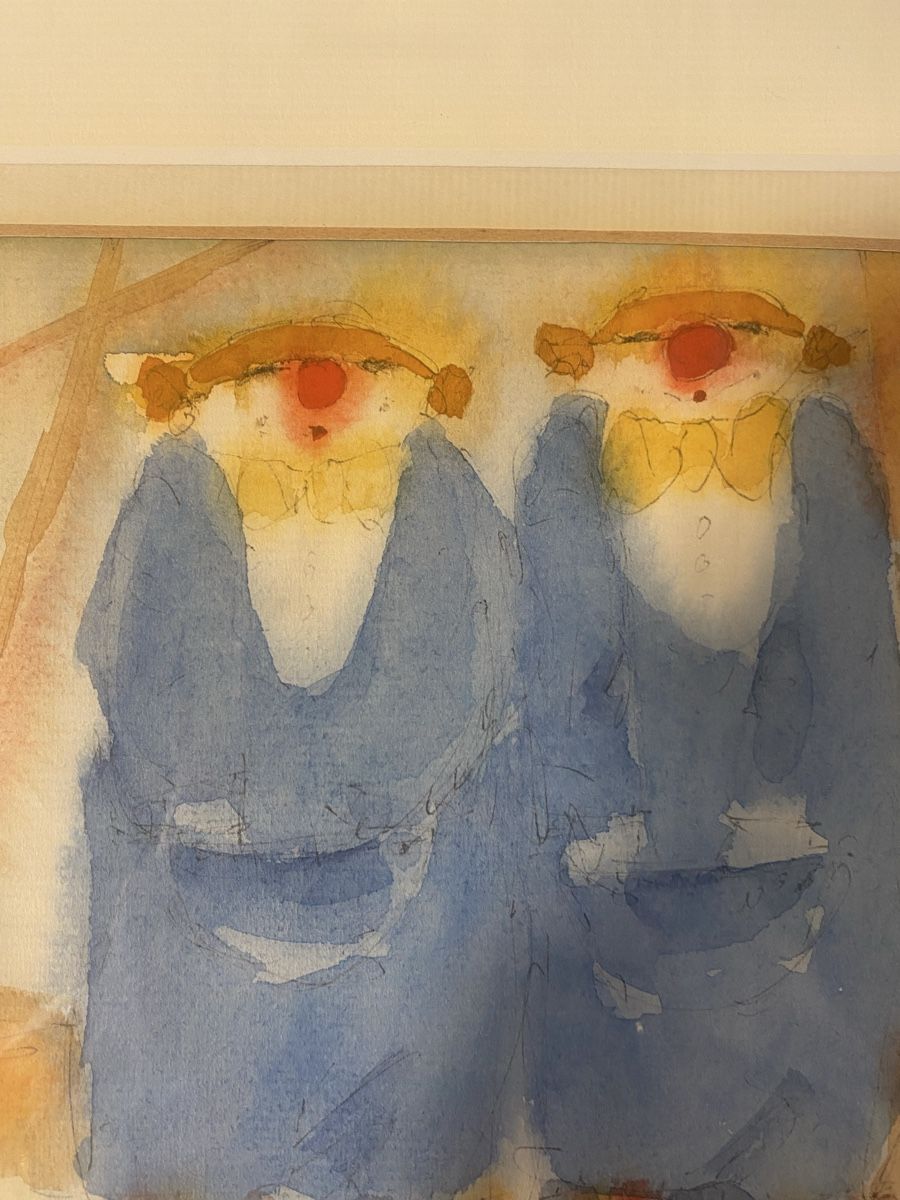 Dipinti: STAUFFI  CH  AQUARELL ÜBER BLEISTIFT  – Usato da St. Gallen venduto da Goldband 5