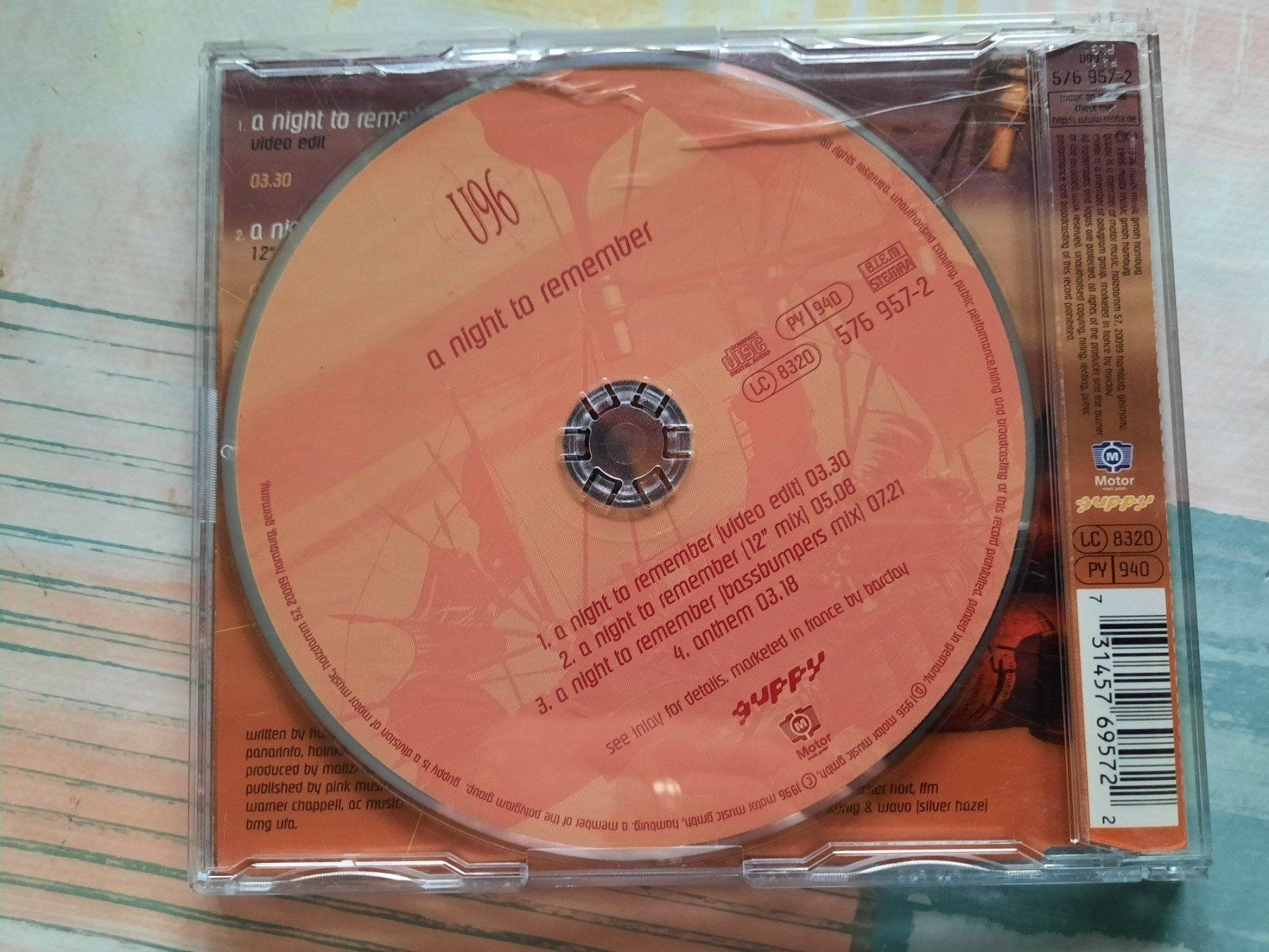CD: Cd U96 - A night to remember ( Single ) – Usato da Pully venduto da bro_n52j 1