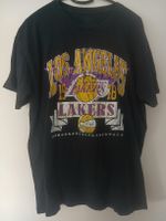 Los Angeles Lakers 90s Vintage T-Shirt, Size L - Rare Gem