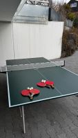 Kettler Outdoor Tischtennistisch mit Netz, Schläger & Bälle