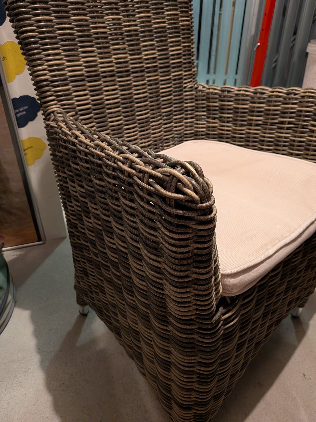 Micasa Poltrone: Rattan Sessel (2 Stück) – Usato da Boningen venduto da hendi0203 5