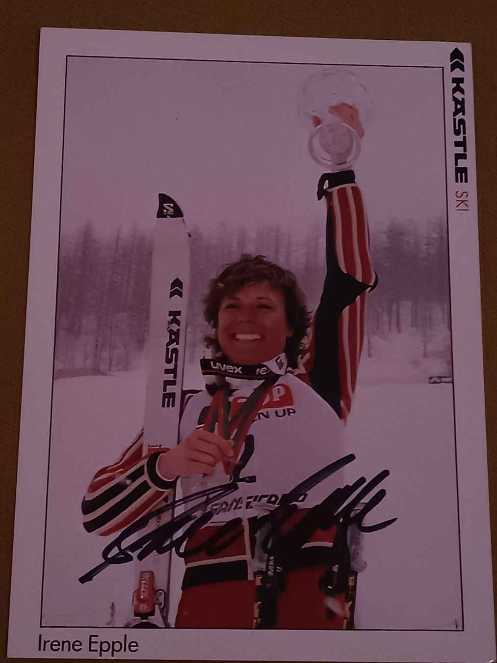 Autografi: Irene Epple - handsigniert – Usato da Menziken venduto da Autogramme