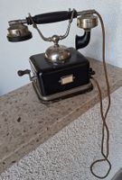Antikes Kurbeltelefon LB Tischstation gebraucht
