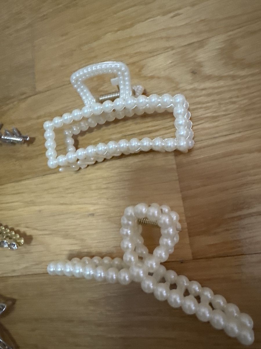 Accessori per capelli: Haarspangen Set Perlen Strass Schmetterling – Nuovo (secondo la descrizione) da Thun venduto da Vans_98 3