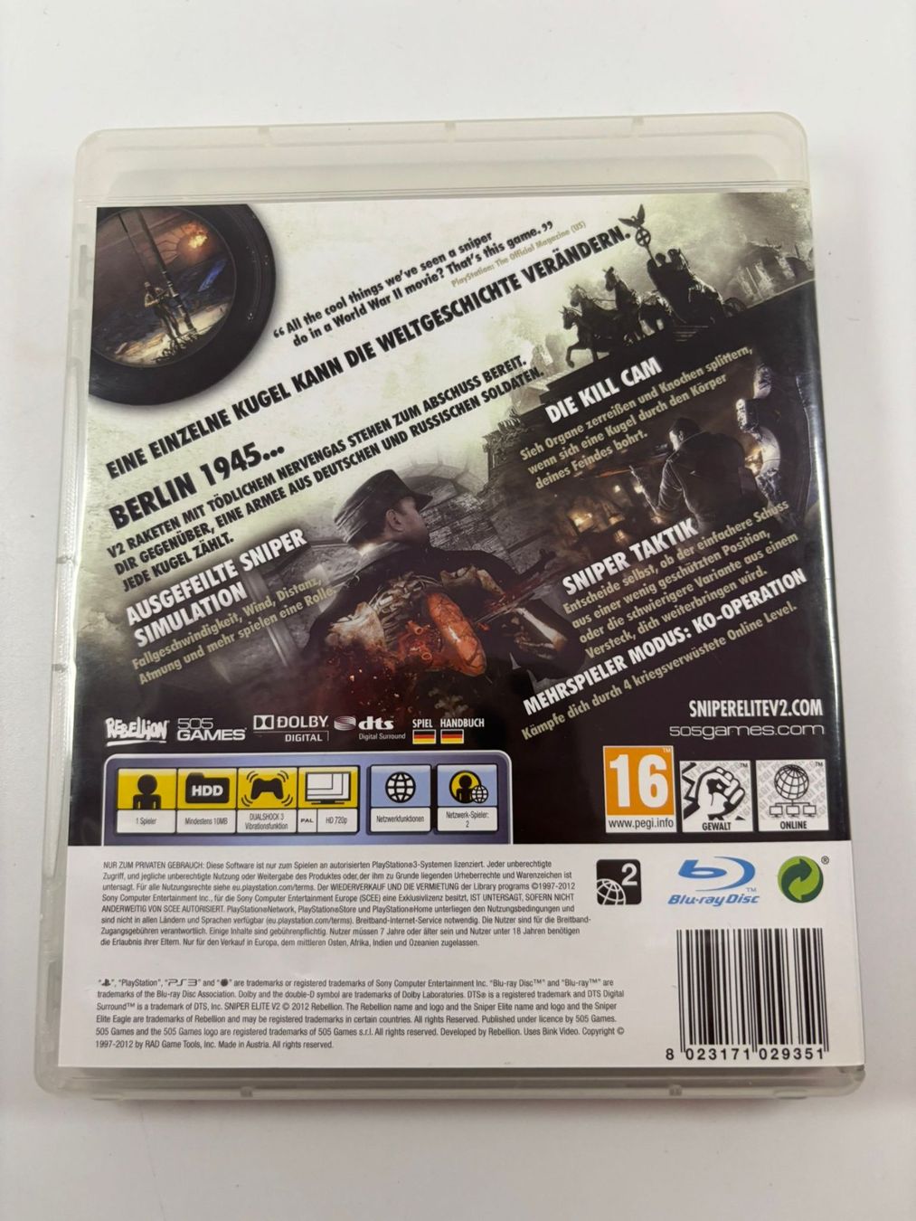 Giochi: Sniper Elite V2 (PS3) – Usato da Herisau venduto da Seyashop1 2