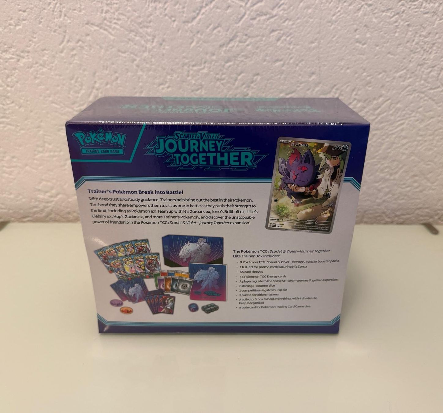 Pokémon Carte collezionabili: Sealed ETB Journey together elite trainer box EN – Nuovo e nell'imballaggio originale da Muraz (Collombey) venduto da Carddealerswis 1