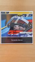Fernando Alonso, Original Autogramm auf Karte in Farbe