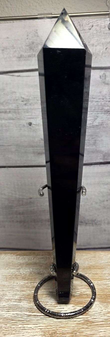 Minerali & Pietre curative: Grosses Obsidian Zepter D 412g – Nuovo e nell'imballaggio originale da Matzingen venduto da Shay_Crystalz