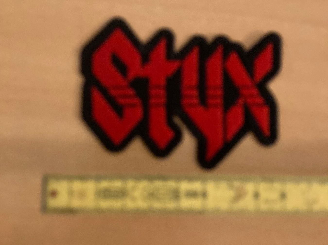 Patches: Styx Patch Sticker Aufnäher Metal Band – Neu (gemäss Beschreibung) aus Horn von abutre72