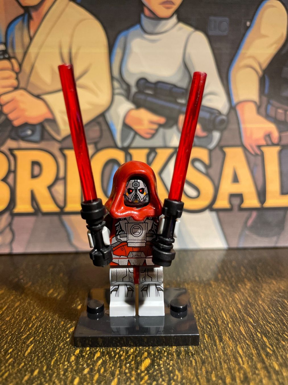 Star Wars Statuette: Star Wars Figur Sith Warrior Trooper Lego-Komp,. – Nuovo (secondo la descrizione) da Zufikon venduto da BrickSales
