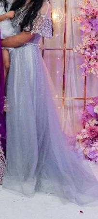 Abendkleid/ Hochzeitskleid lang Grösse M 