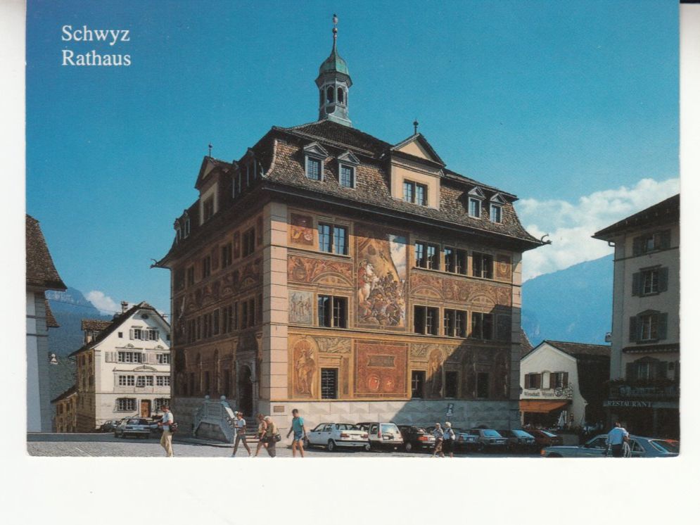 Cartoline postali: Schwyz 2000 – Usato da Bürglen TG venduto da StampGraf