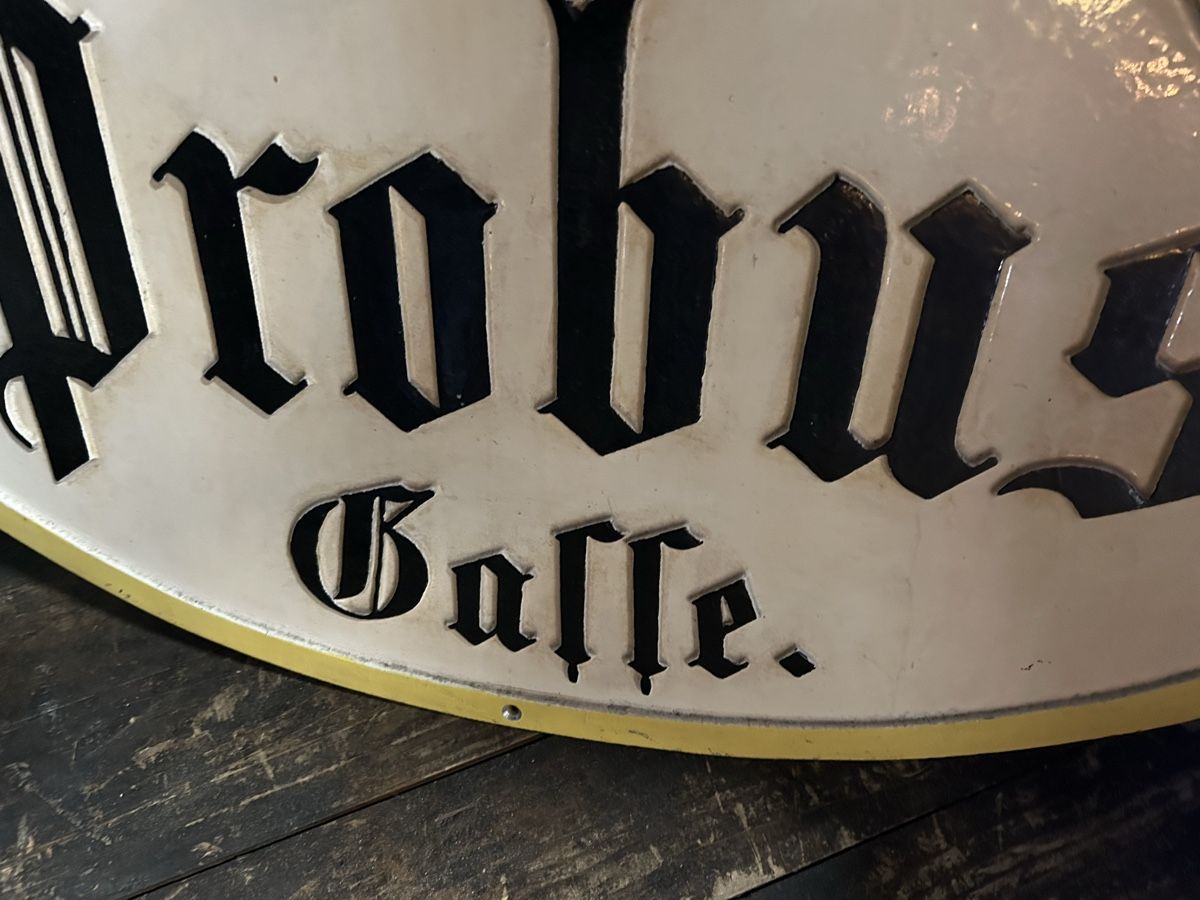 Insegne: Strassenschild Döbling probus gasse – Usato da Urnäsch venduto da montags-lager 1