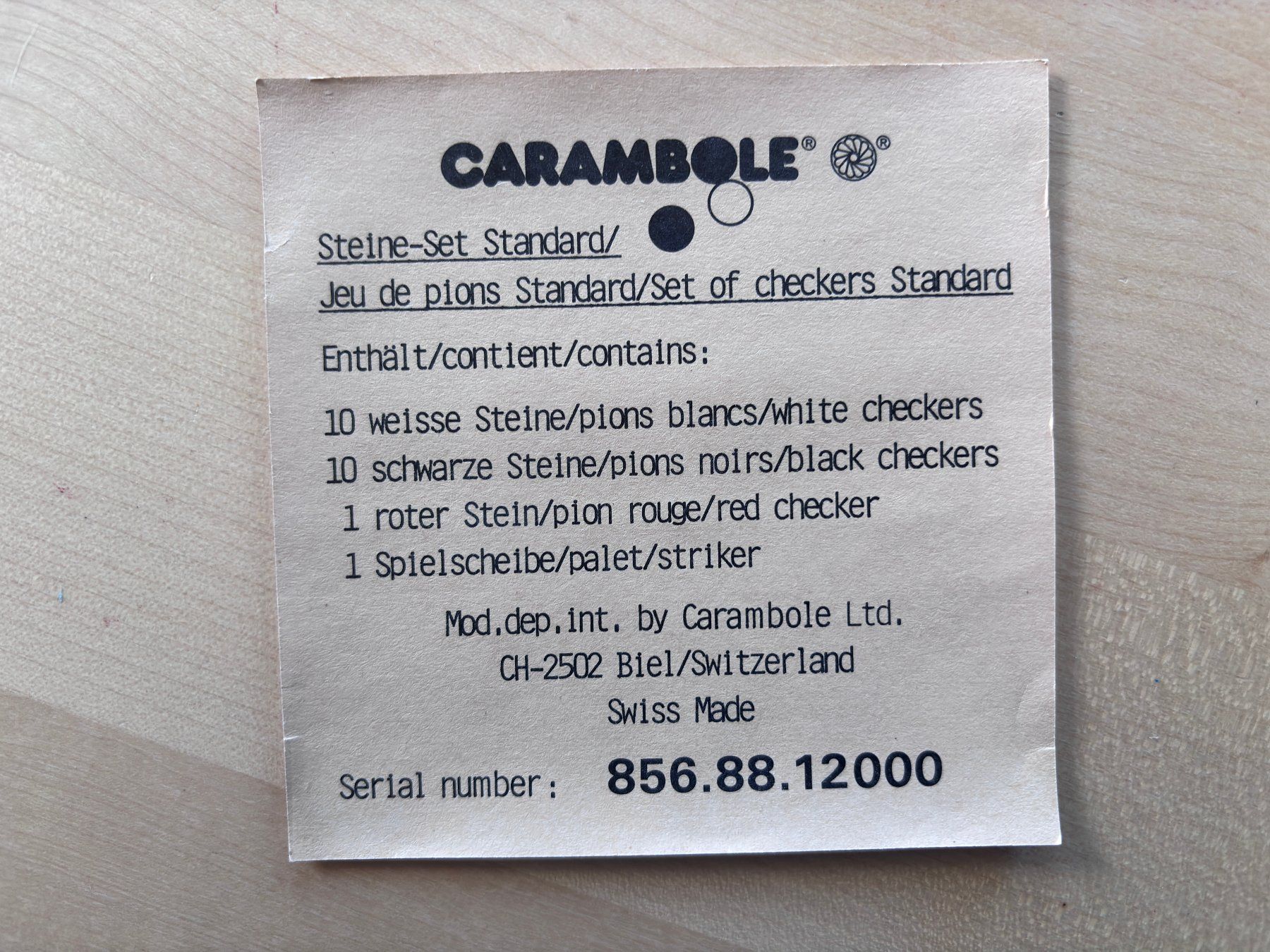 Spiele: Carambole – Gebraucht aus Läufelfingen von tmo_dj5j 1
