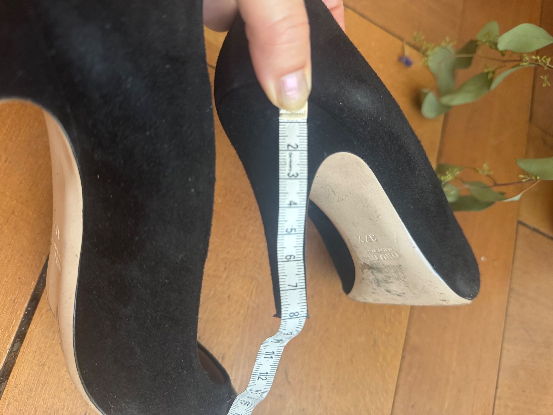 Miu Miu Scarpe da donna: Miu Miu (Prada )Wildleder Pumps Gr. 37,5 – Usato da Bern venduto da Velvetmoon 4