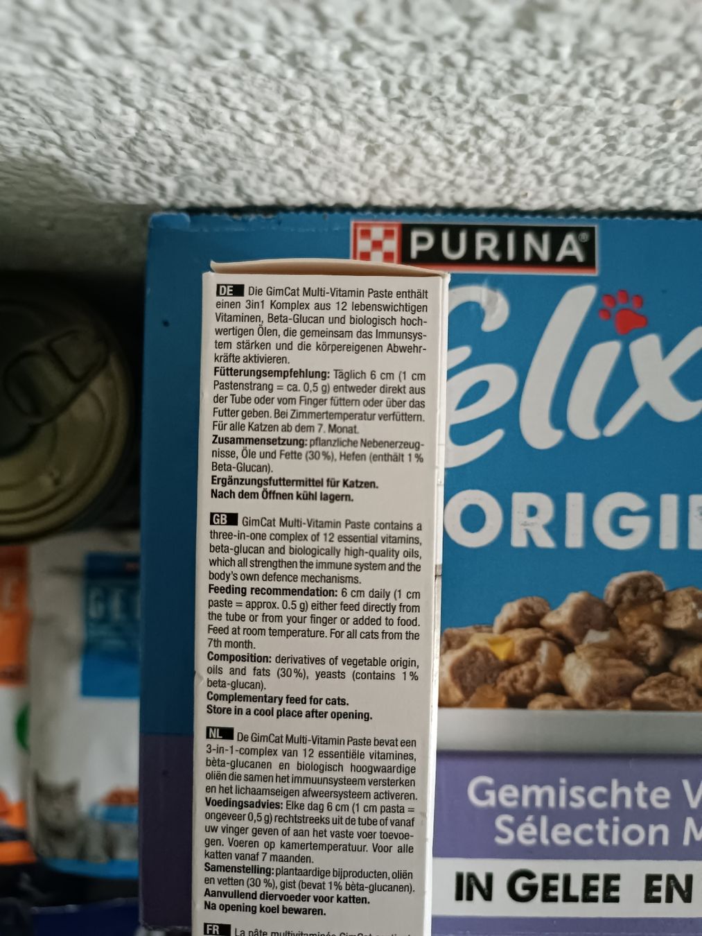 Nourriture: Katzenfutter / Vitamine – Neuf avec emballage d'origine à Binz par julijuli 5