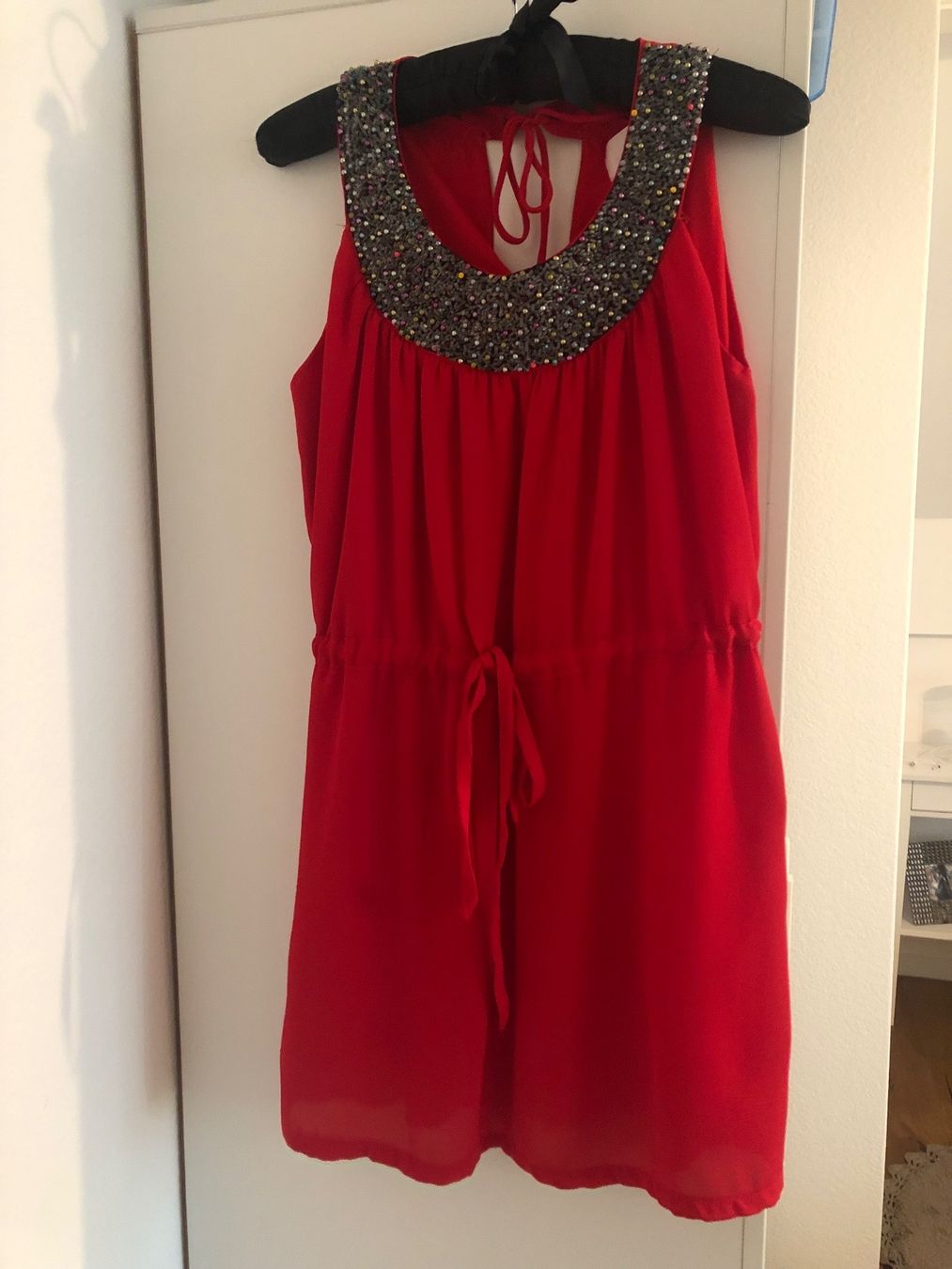 Kleider: Sommerkleid in Rot Gr.S – Gebraucht aus St.Gallen von Monrose