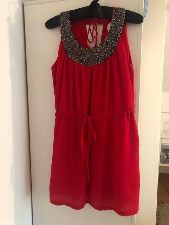 Sommerkleid in Rot Gr.S