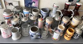 Bierhumpen Biergläser Sammlung