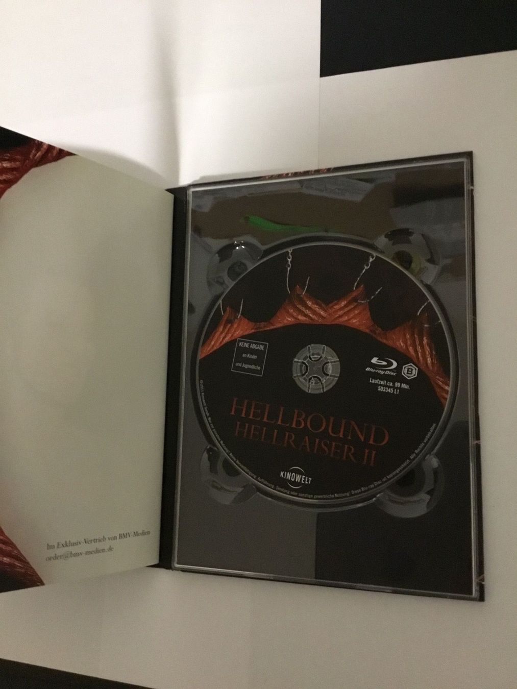 Tutti i DVDs: Hellraiser II - Mediabook dvd + Blu Ray – Nuovo (secondo la descrizione) da Blauen venduto da sternchen66 3