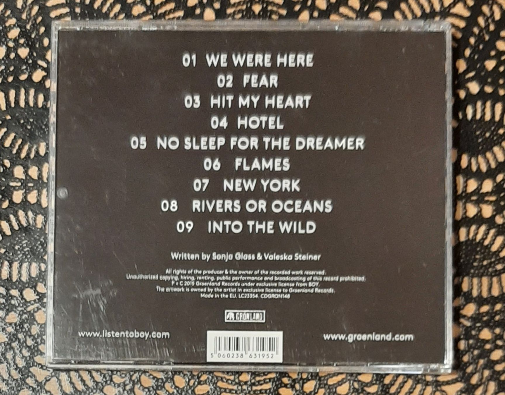 CD: Boy - We Were Here, CH Pop CD Album 2015 – Usato da Schönenberg TG venduto da Gregolino76 1