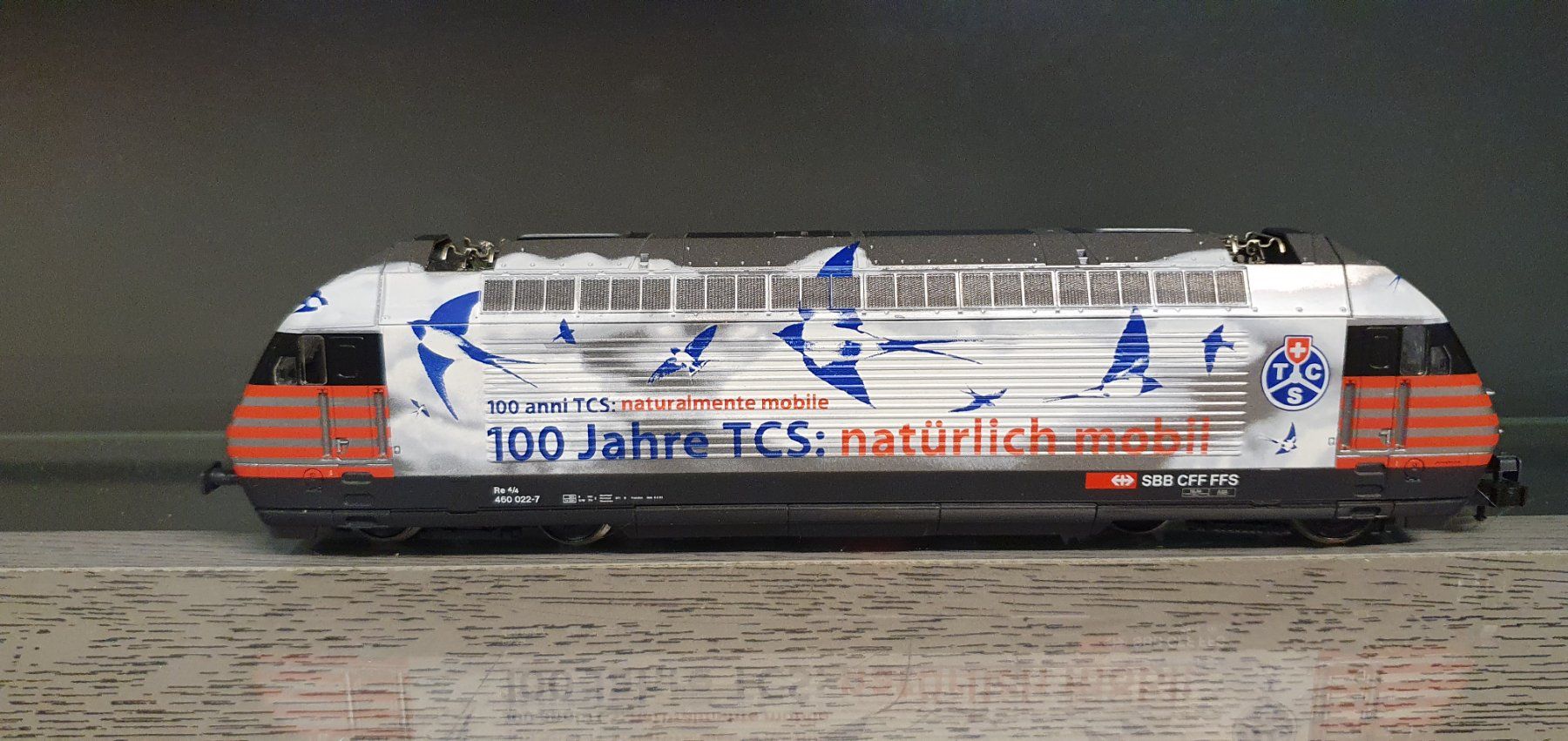 Roco Modellini di ferrovie: ROCO:DC: SBB Re 460 TCS DIGITAL – Usato da Biglen venduto da taunus82