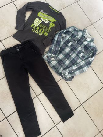 WE Set: Hemd, Hose und Shirt, Gr. 146-152, Top Zustand!