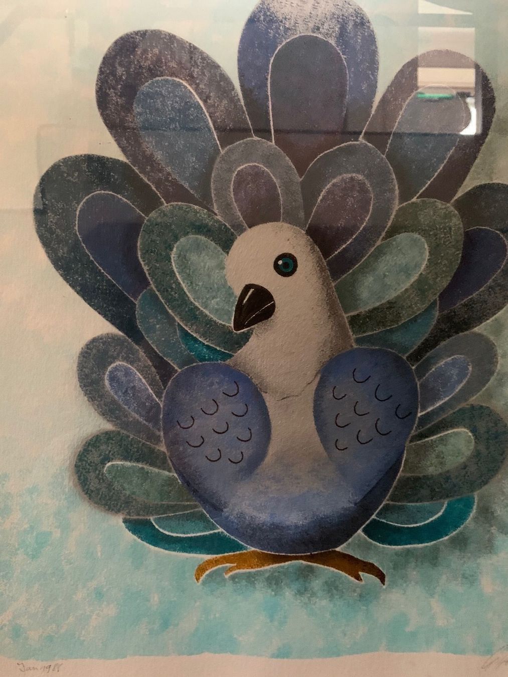 Tableaux: Paradiesvogel Monte Bild / Gemälde Airbrush – D'occasion à Regensdorf par Spyke55 1