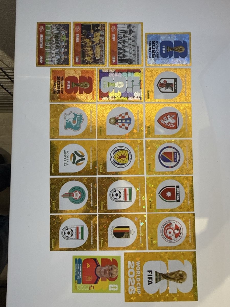 Panini Album: 22 panini gold – Usato da Biel Bienne venduto da Fgregorio