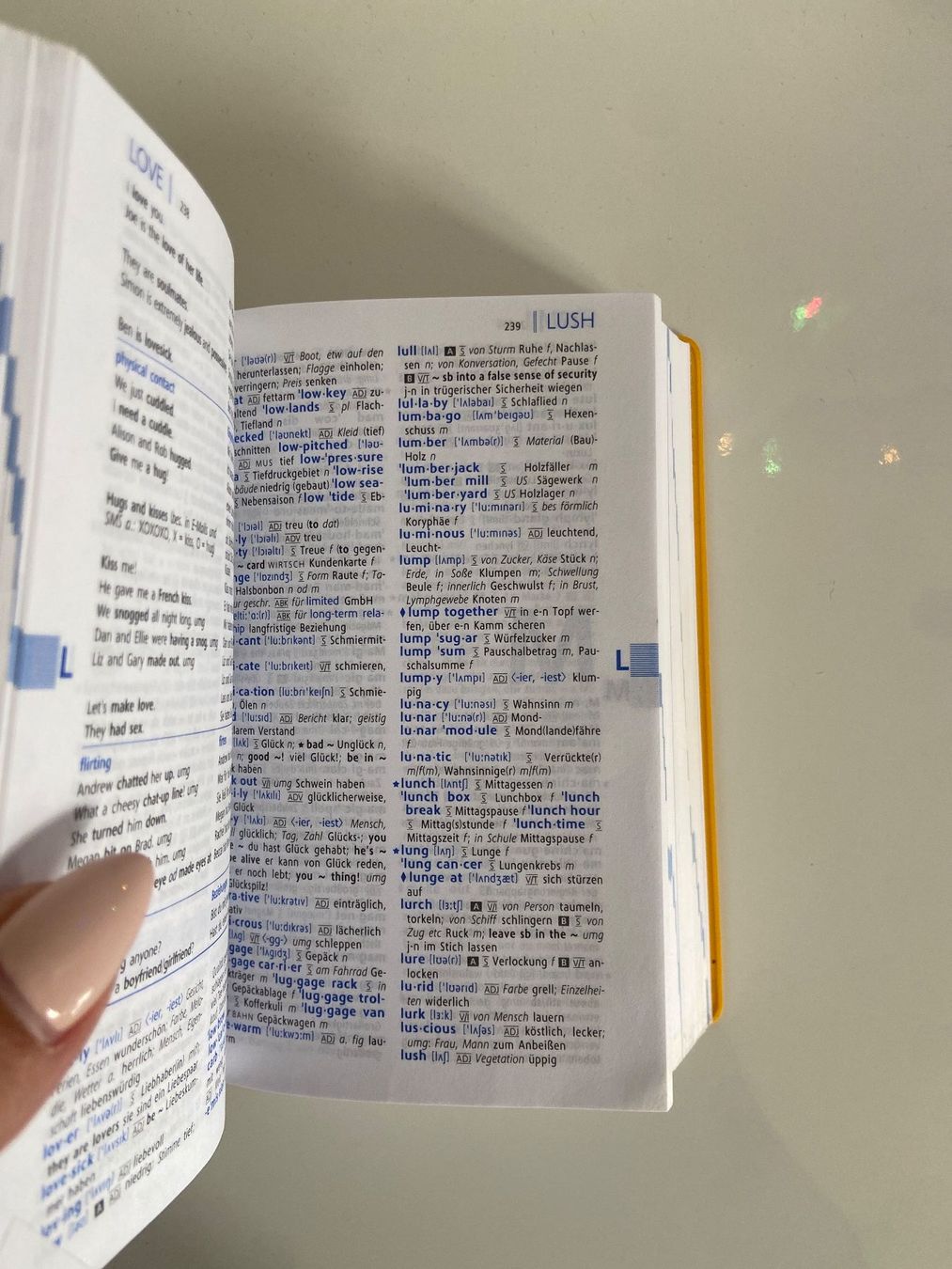 Bücher: Langenscheidt Schulwörterbuch Englisch – Gebraucht aus Zürich von dedasiba 3