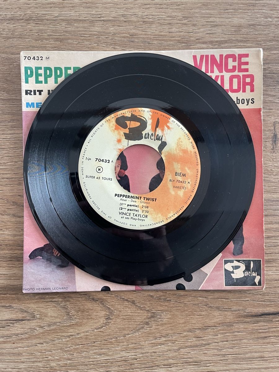 Schallplatten: Vinyle - Vince Taylor - Peppermint Twist – Gebraucht aus Lonay von ju-71 2