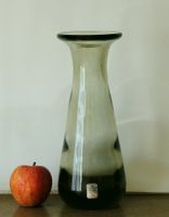 Vase d'Elis Bergh, design moderniste, Kosta, Suède, 1920-30s