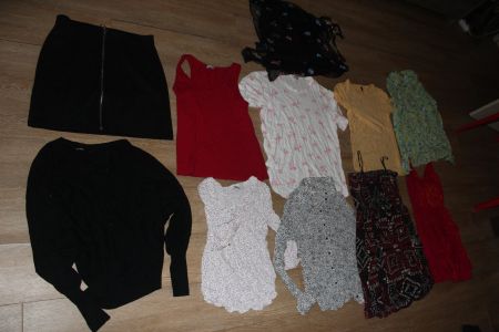 lot vetement 11x femme, frau