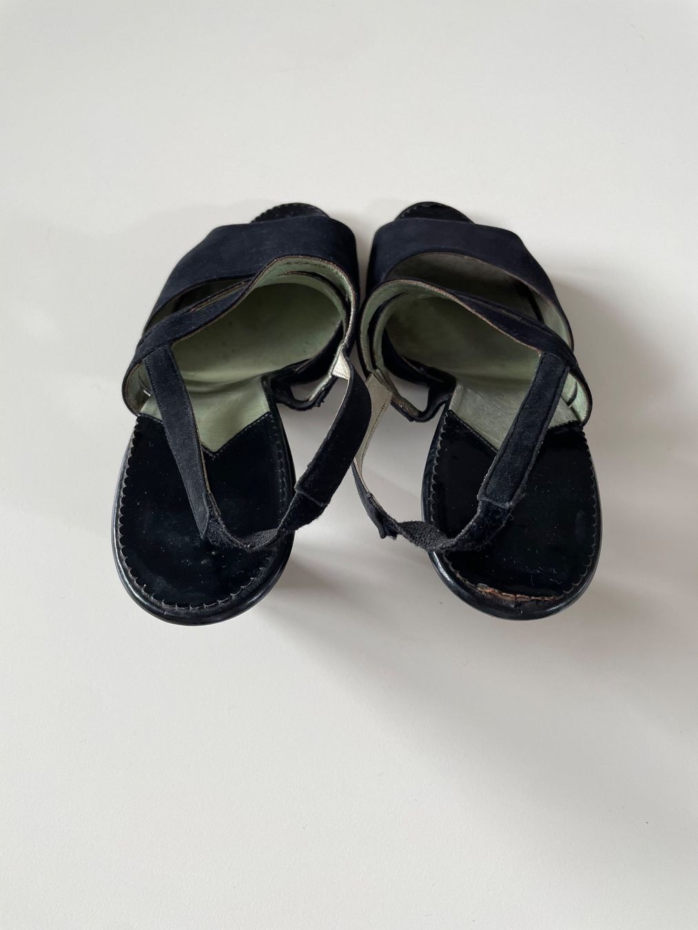Bally Damenschuhe: Sandaletten, BALLY, Wildleder, schwarz, 37 – Gebraucht aus Zürich von san_z75z 5