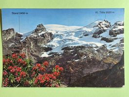 Engelberg, Titlismassiv - Werbestempel Erholung in Engelberg
