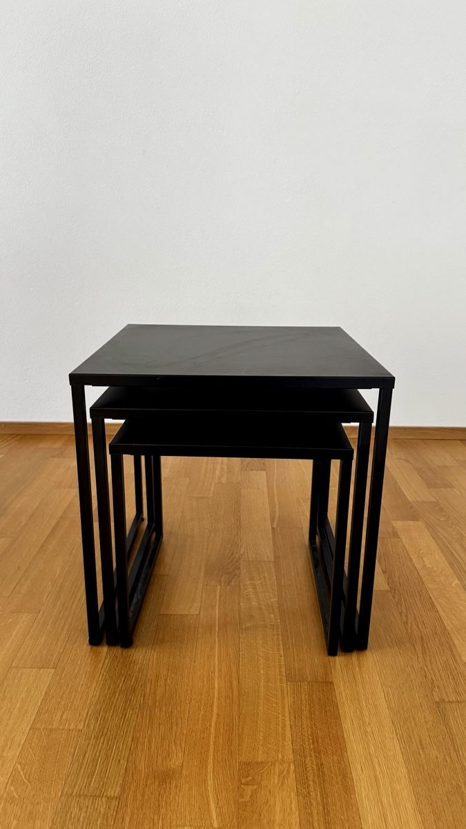 Set di tavolo e panche: Couch Beistelltische Metall – Usato da Bülach venduto da ric_rh52