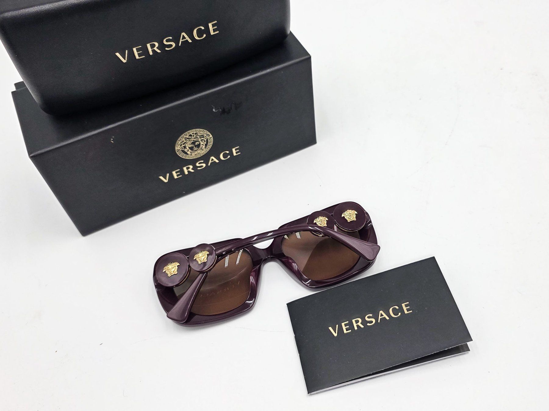 Versace Occhiali & Lenti: Versace Sonnenbrille - VE4378, Etui, Box - Ref. 05/68 – Usato da Au ZH venduto da BrockiAu 1